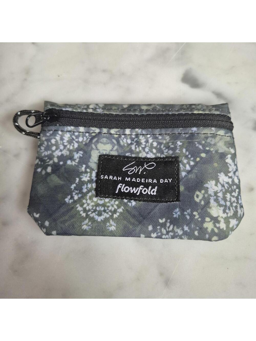 FLOWFOLD x Sarah Madiera Day Collab Ultralight Zipper Wallet Pouch EDC